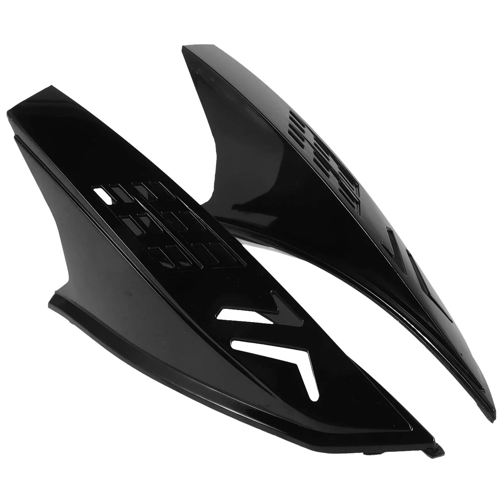 

1Pair Universal Motorcycle Horn Decoration ABS Material Wind Resistant Accessories Compatible with Scooter