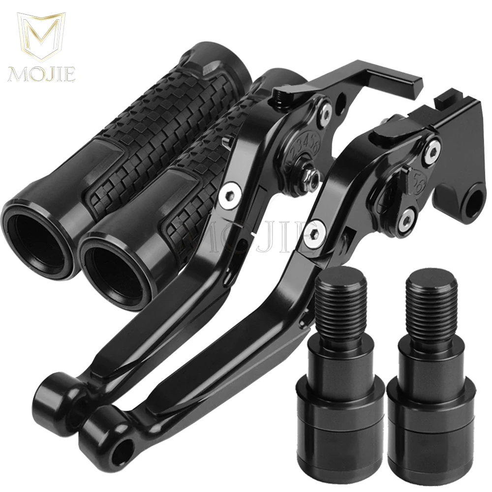 Motorcycle Brake Clutch Levers For Yamaha Majesty 400 2004 2005 2006 2007 2008 2009 2010 2011 Handlebar Grips Handle Bar Ends