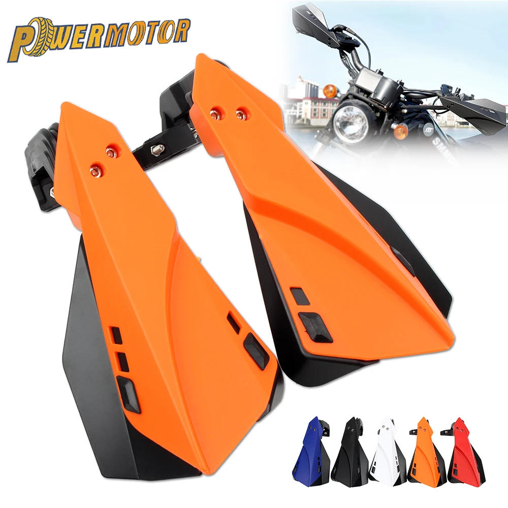 

Motorcycle Universal Handguard Protector HandleBar Racing Pit Bike Street Bike Motocross 125 250 300 Hand Guards Accessories