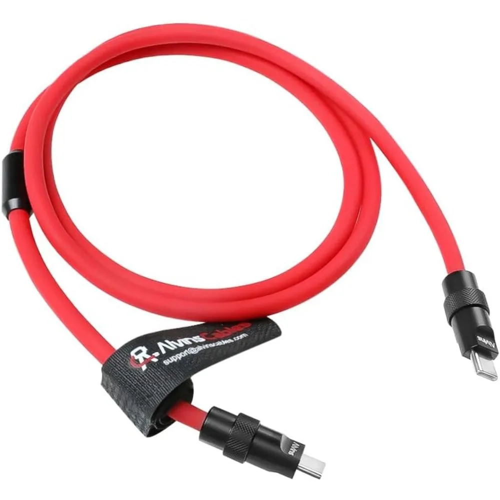 

Alvin's Cables USB-C Cable, Personalized PD Fast Charging Cord with Data Transfer for iPhone, iPad, Android, Laser Engraving