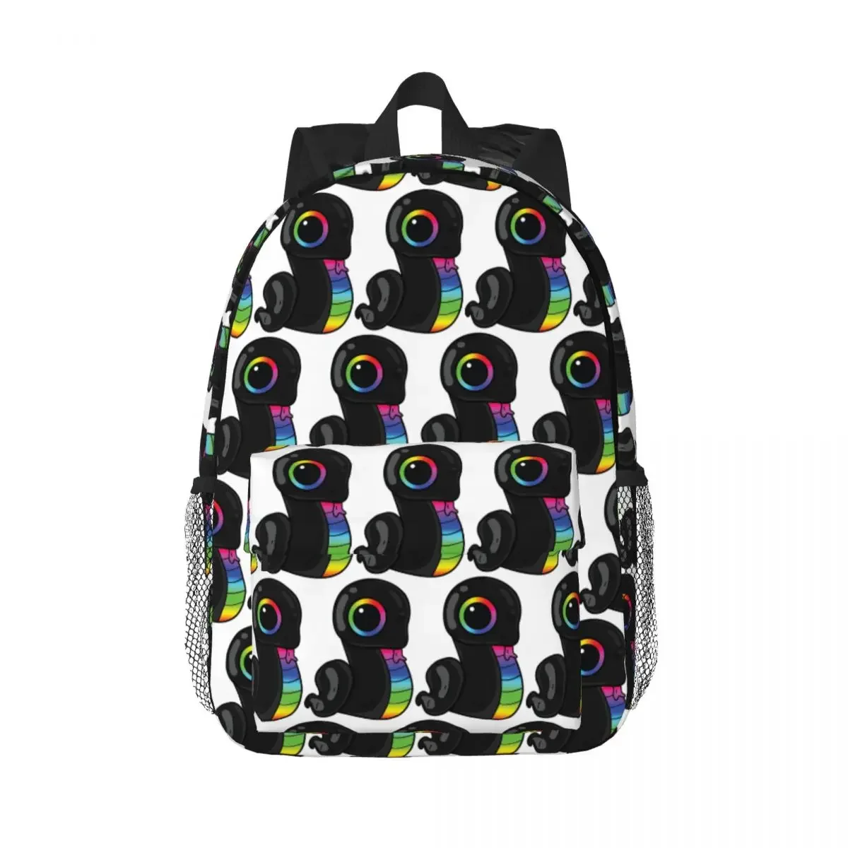 Sneki Snek Fan Design Razer RGB Sticker Backpacks Boys Girls Bookbag Fashion Children School Bags Laptop Rucksack Shoulder Bag