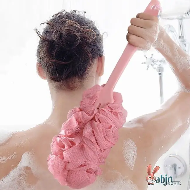 

Korean Sle Long Handle Bath Flower Super Soft Large Size Fong Bath Bru ower Sponge for Personal Hygiene And Cleaning