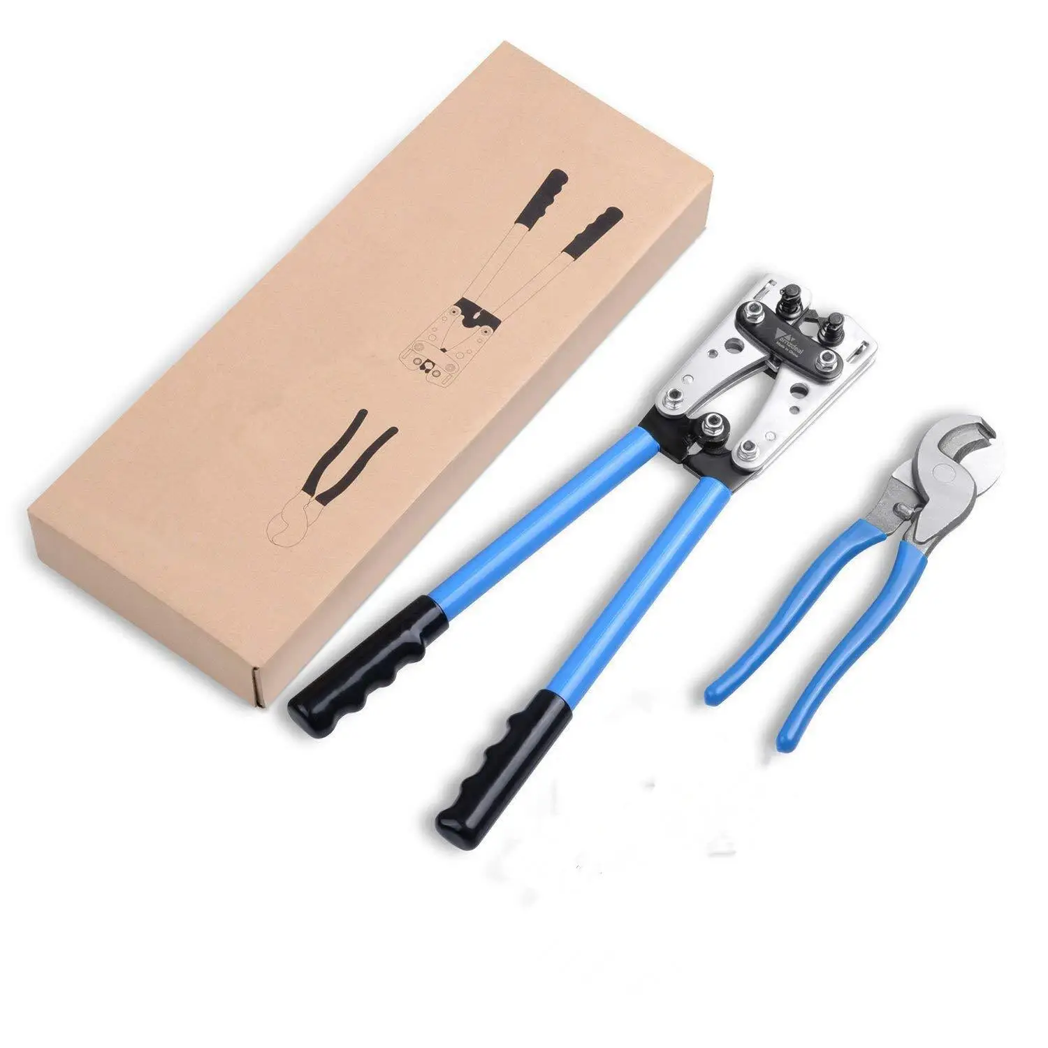 Manual Cold Pressed Terminal Pliers Copper Aluminum Nose Cable Crimping Pliers HX-50B crimping Pliers Cable Cutting Set