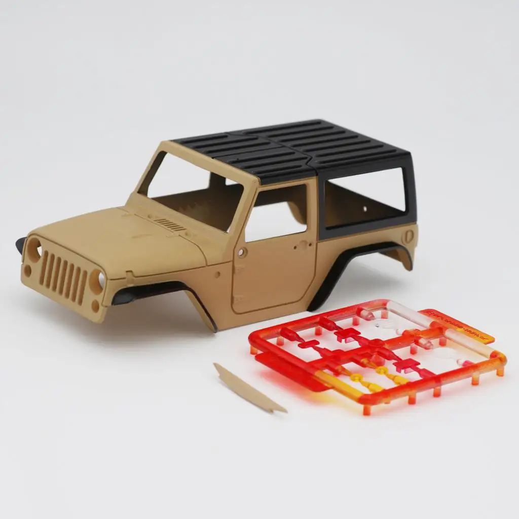 Obudowa samochodu Sa0022 Oh35A01 Ohpc35006 dla Jeep Wrangler Orlandoo Hunter 1/35 Rc Crawler