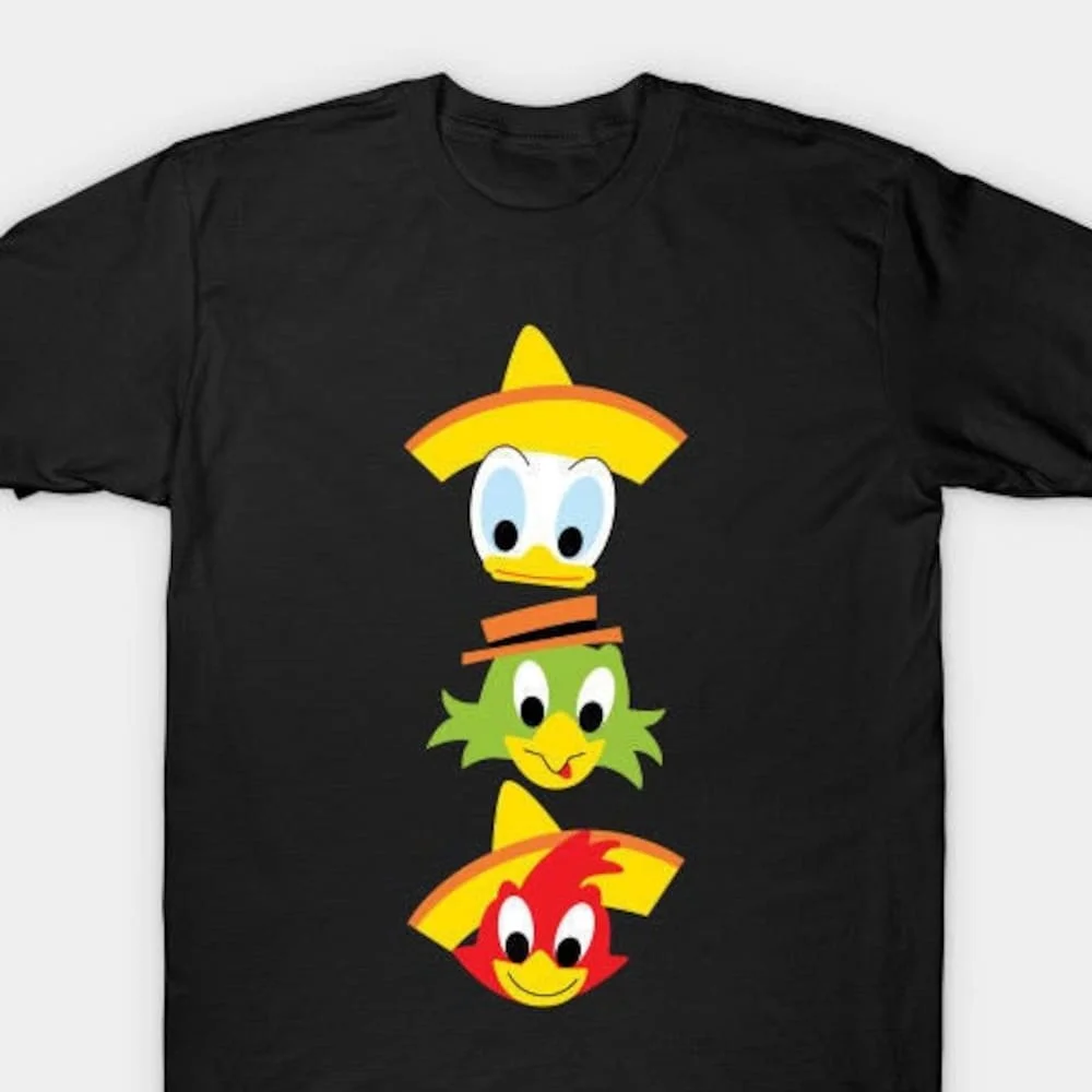 The Three Caballeros T Shirt Clothing Size S 3Xl