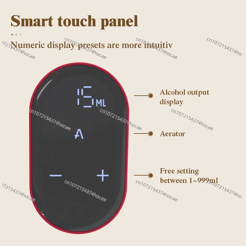 Automatic Contactless, Electric Bottle Pump, Beverage Whiskey Alcoholic Beverage Wine Baijiu Dispenser