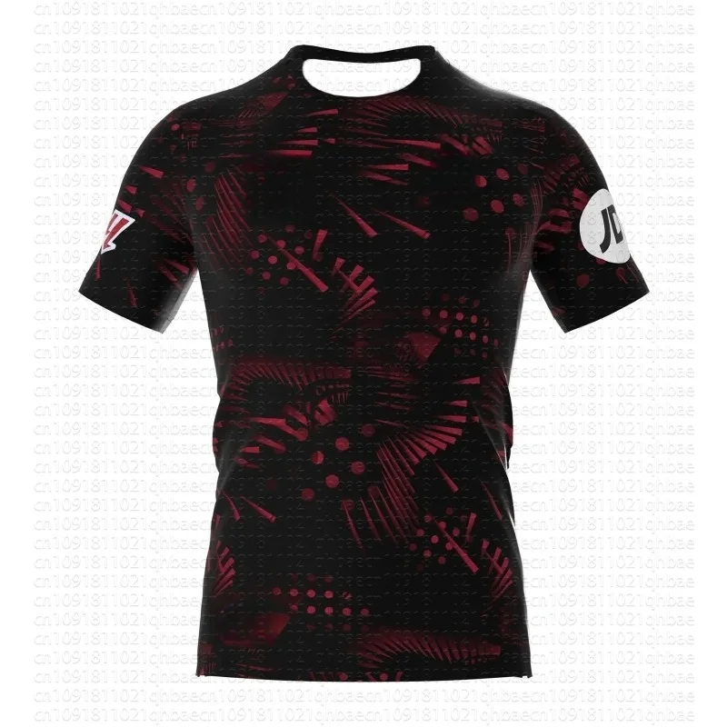 

Men's Autumn Sports T-Shirt, 3D Printed, Breathable Wearable Soccer Short Sleeves, Sevilla FC 2025 Top Casual, Motorcycle Style