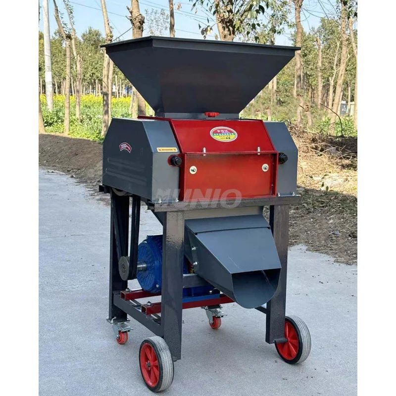 

High Capacity 220V Feed Crusher Machine Good Quality Wheat Corn Peanut Kernel Separator Hot Sell Fodder Grain Grinder
