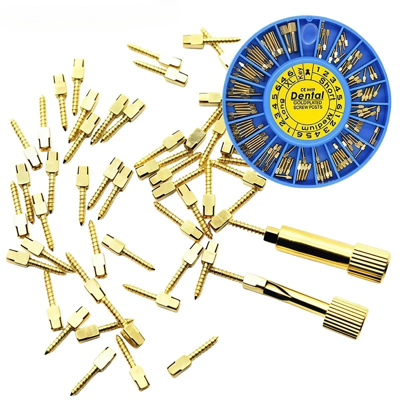 Stainless Steel Root Canal Threaded Posts For Dental Restoration_voghion.com