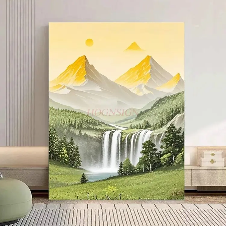 1set Rizhao Jinshan DIY Digital Oil Painting Fill Color Hand drawn Acrylic Painting