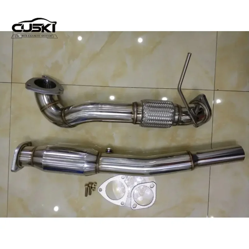 

High Performance Cat style lower exhaust pipe For Audi TT A3 S3 Quattro Mk1 1.8L K04 Upgraded 00-06 Exhaust Modification system