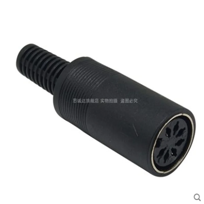 

30 Pcs male female DIN Jack Connector 3/4/5/6/7/8 Pin with Plastic Handle