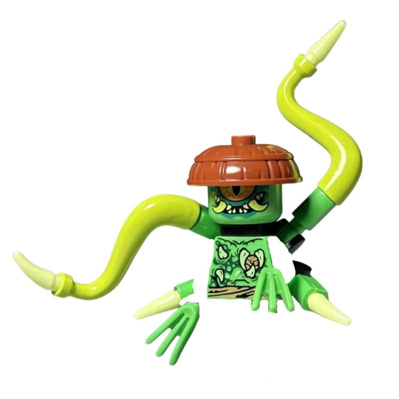 Nieuwe MOC Bouwstenen Fantasy Cartoon Anime Game Snake Toy Assembly Puzzle Collectible Decoration Holiday Gift - afbeelding 2