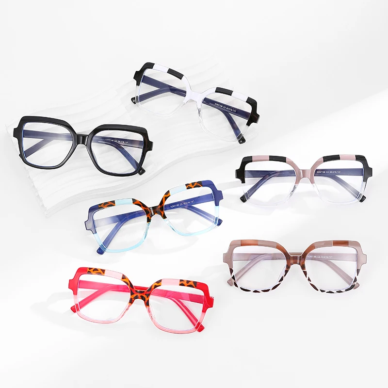 

Withyoo Vintage Square Reading Glasses Unisex Fashion Optical Clear Lens Eyeglasses for Women And Men