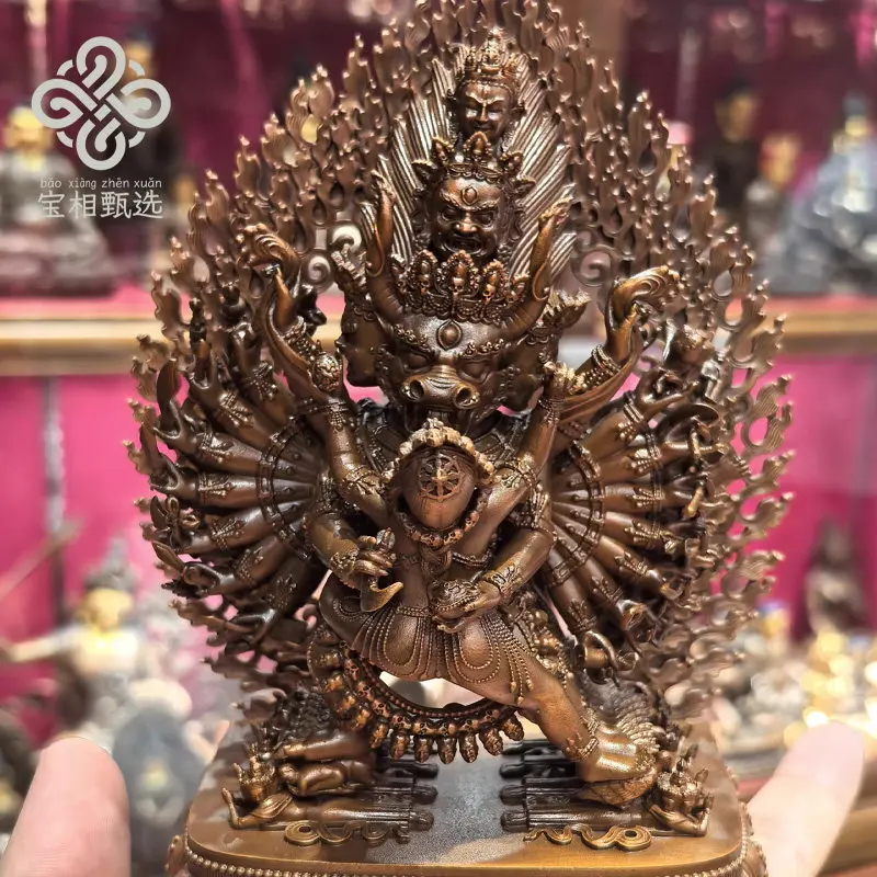 Daweide King Kong pure copper gilt Buddha statue copper treasure selection t1 Tibetan Tantra Buddhist Hall