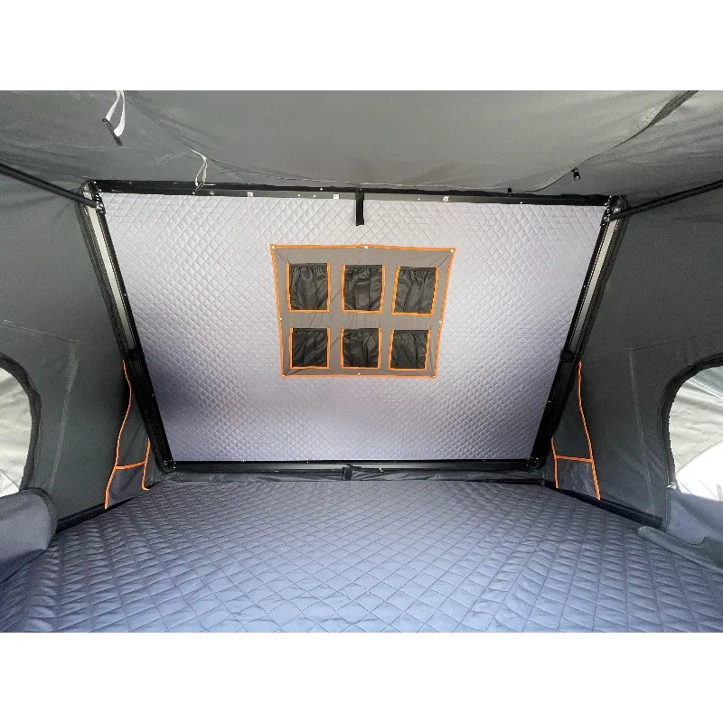 Barraca de telhado de alumínio com casca dura leve prêrada de fábrica para carros Barracas de telhado de alta qualidade para uso em acampamento ao ar livre