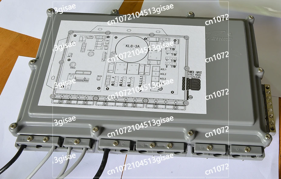 High-precision Quality Control System Accessories KL8-3A Electrical Box Layout and Wiring Diagram,