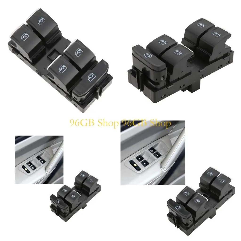 

96 ГБ Надежная замена оконного переключателя с защитой от короткого замыкания ABS переключатель стеклоподъемника заменяет для