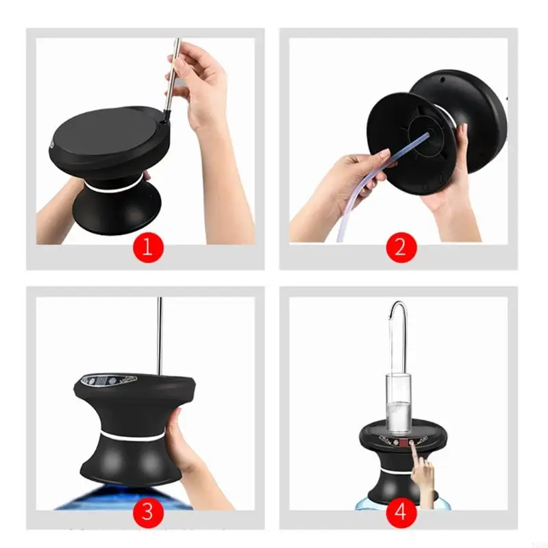 เครื่องจ่ายน้ำขวดน้ำปั๊มชาร์จเครื่องจ่ายน้ำไฟฟ้าปั๊มน้ำ N58D