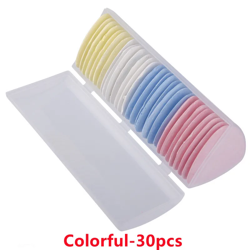 10-30 Stuks Set Stof Kleermakers Krijt Uitwisbare Stof Marker Patchwork Kleding Diy Naaien Gereedschap Box Set Handwerken accessoires