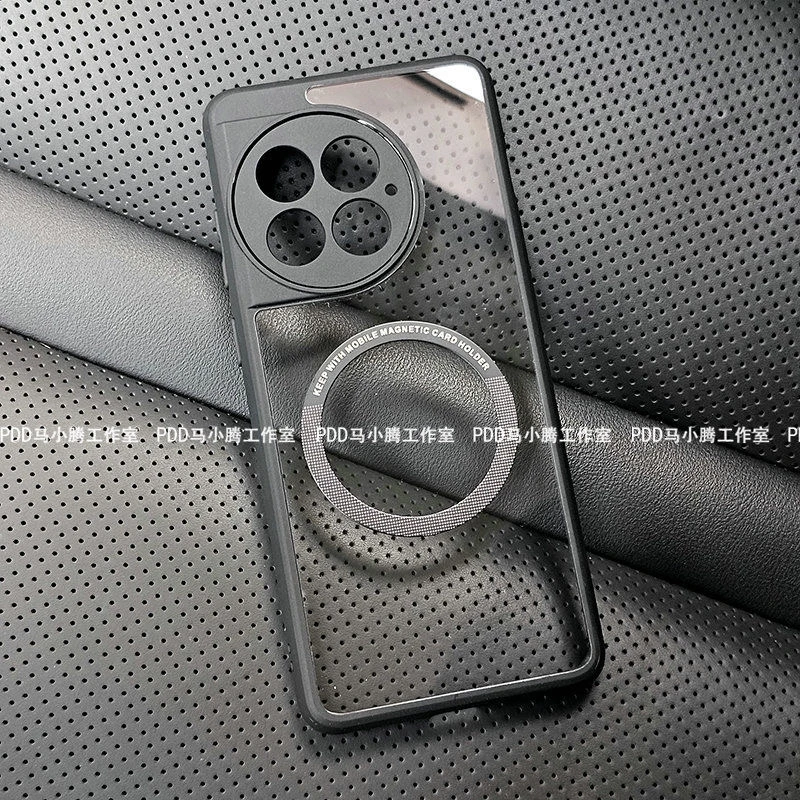 Magnetic Case For OnePlus 13 Case For MagSafe Transparent Phone Cover For OnePlus13 One Plus 13 Protect Shell Shockproof Bumper