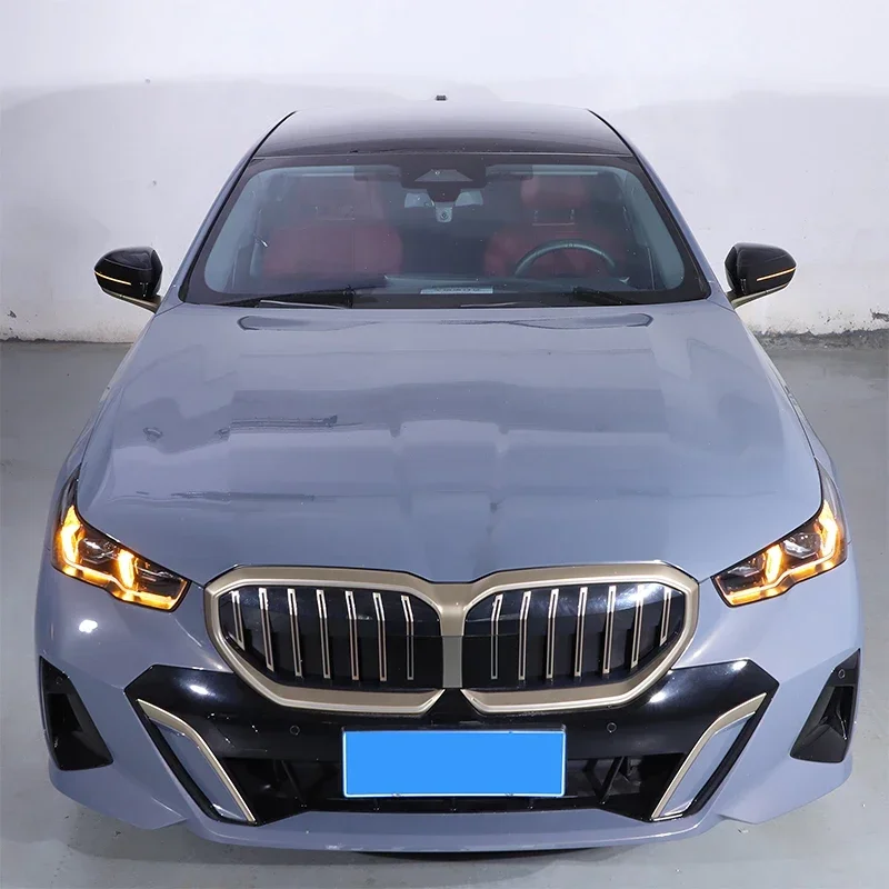For BMW 5 7 I5 I7 Series G60 G61 G68 G70 M5 G90 2023-2024 ABS Black exterior mirror cover  exterior accessories LHD