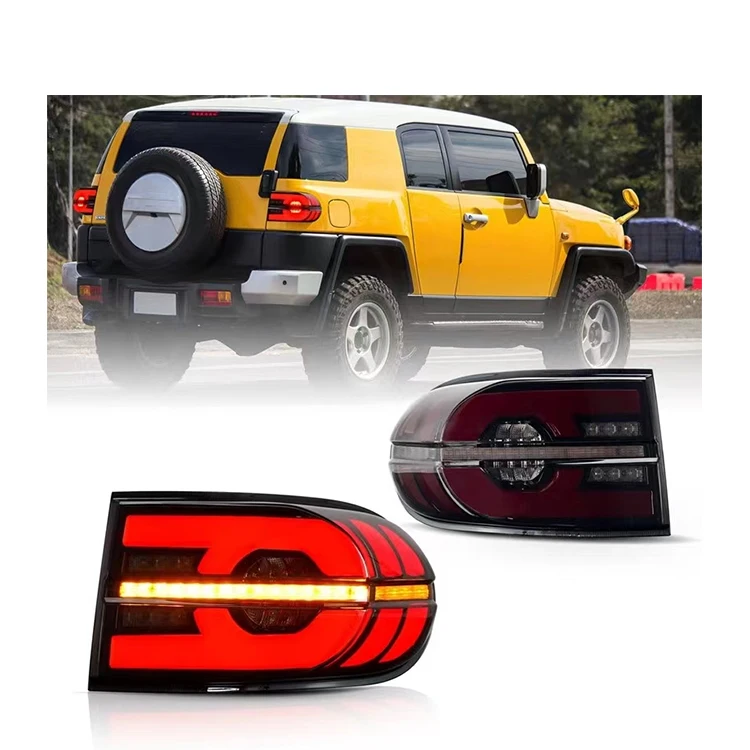 

Zhengwo Wholesaler LED Tail Lights For Toyota FJ Cruiser 2006-2022 Modified Car Taillights Assembly Signal Auto Accessories