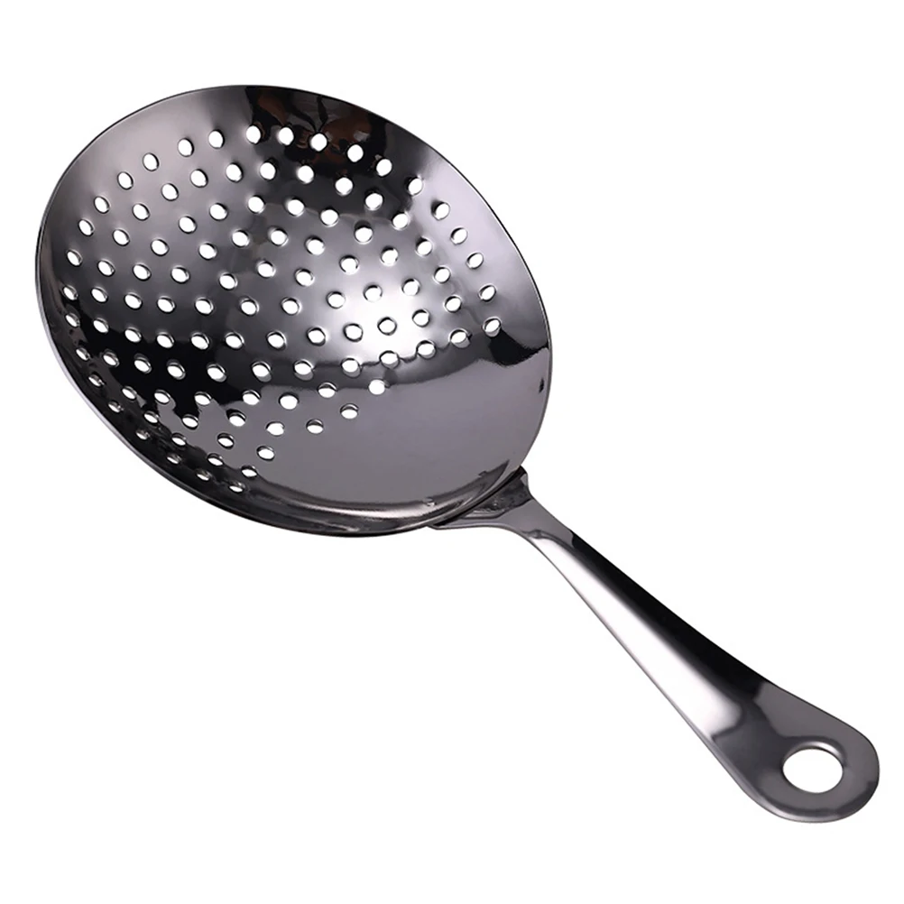

Stainless Steel Strainer 304 Grade Cocktail Filter Mini Colander Screen Barware Mixed Drink Maker Kitchen Tool Professional Use