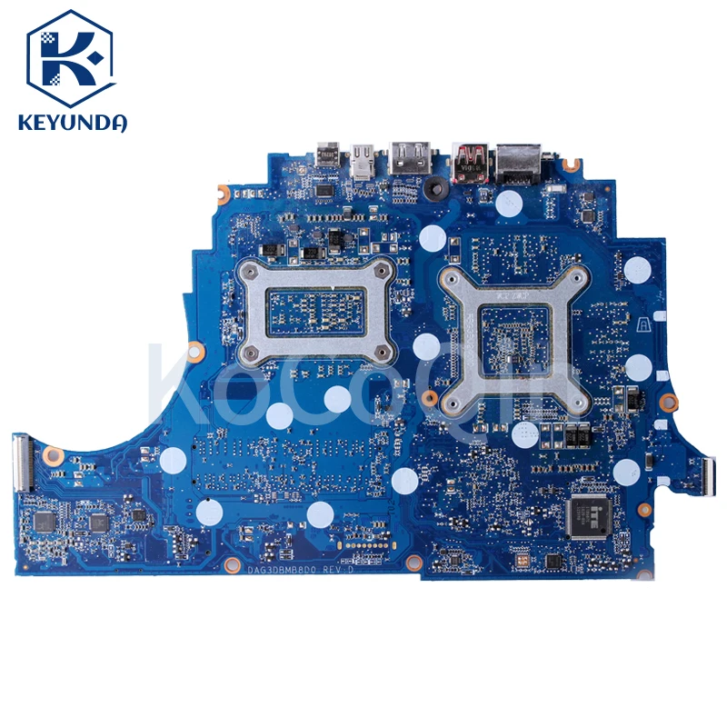 Imagem -06 - Placa-mãe Portátil para hp 15-dc Notebook Mainboard 4g Dag3dbmb8d0 Sr3z0 I58300h N17p-g0-a1 Gtx1050