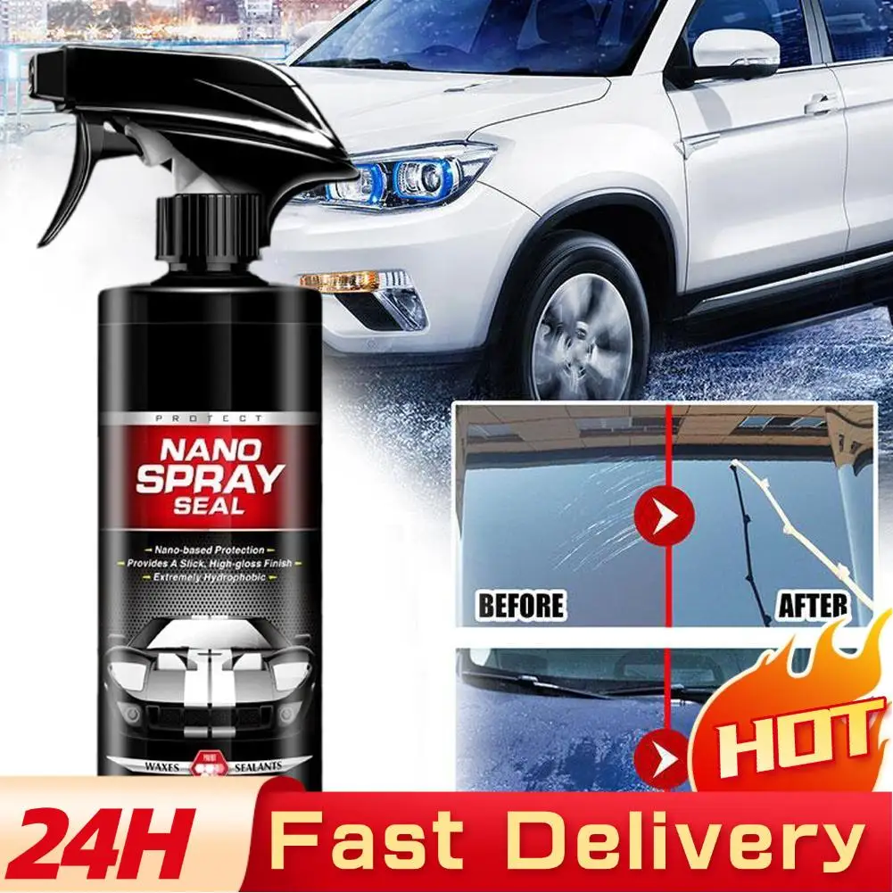 1/2PCS Magic Gem Car Ceramic Nano Coating Liquid Coatin Agent Co Crystal Nano Paint Polishing Hydrophobic Car Polish Nanos V6E5