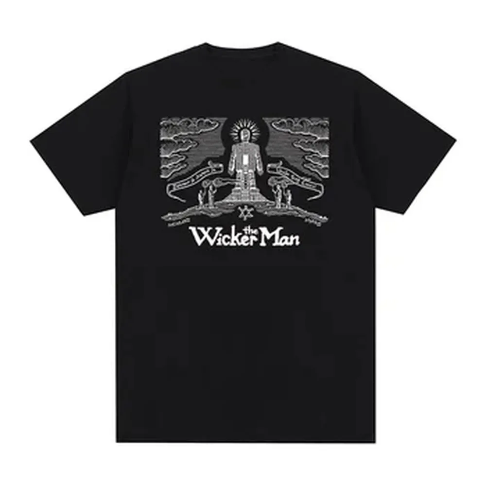 The Wicker Man Vintage t-shirt 70S Horror Movie Y2k Clothing Birthday Gift Cotton Men T shirt New TEE TSHIRT Womens tops