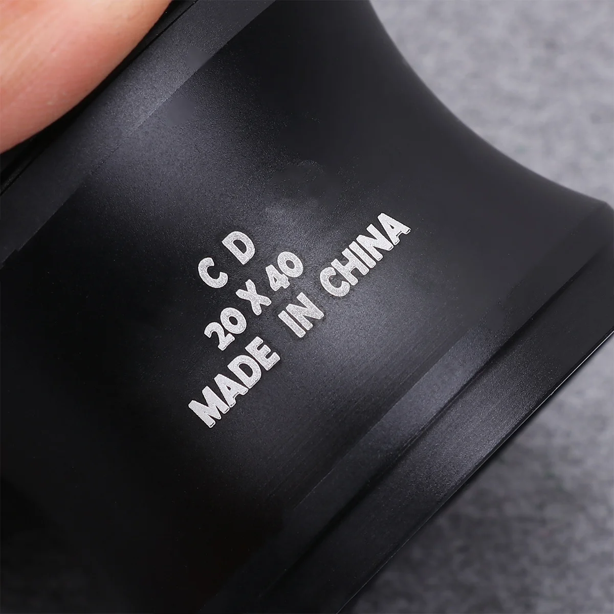 

1Pcs 20X Portable Magnifying Glass Black for Home Professional Use Lightweight Compact Design High Power Lens Magnifying Lens