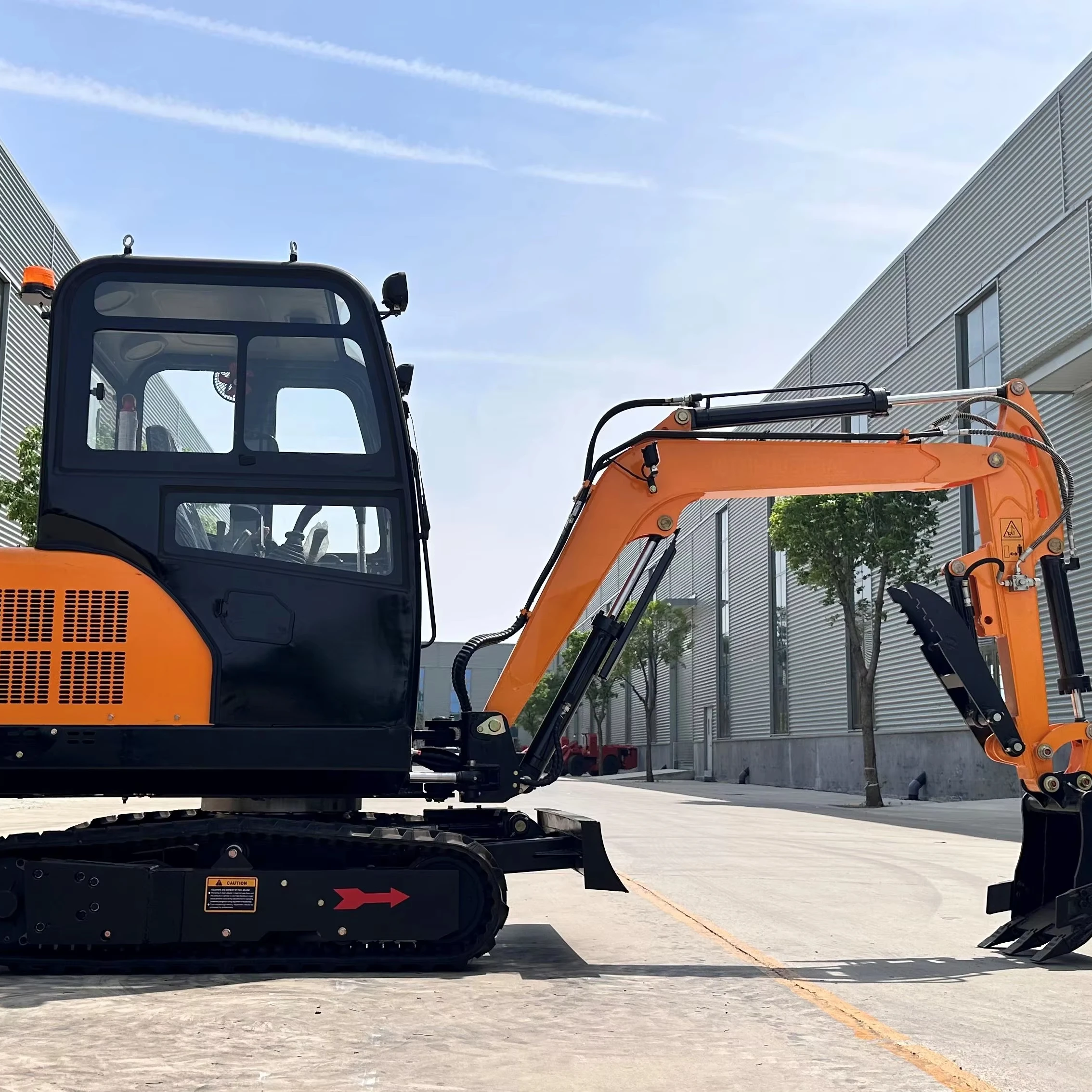 고효율, 저에너지 소비 및 저연료 소비를 갖춘 신형 크롤러 굴삭기