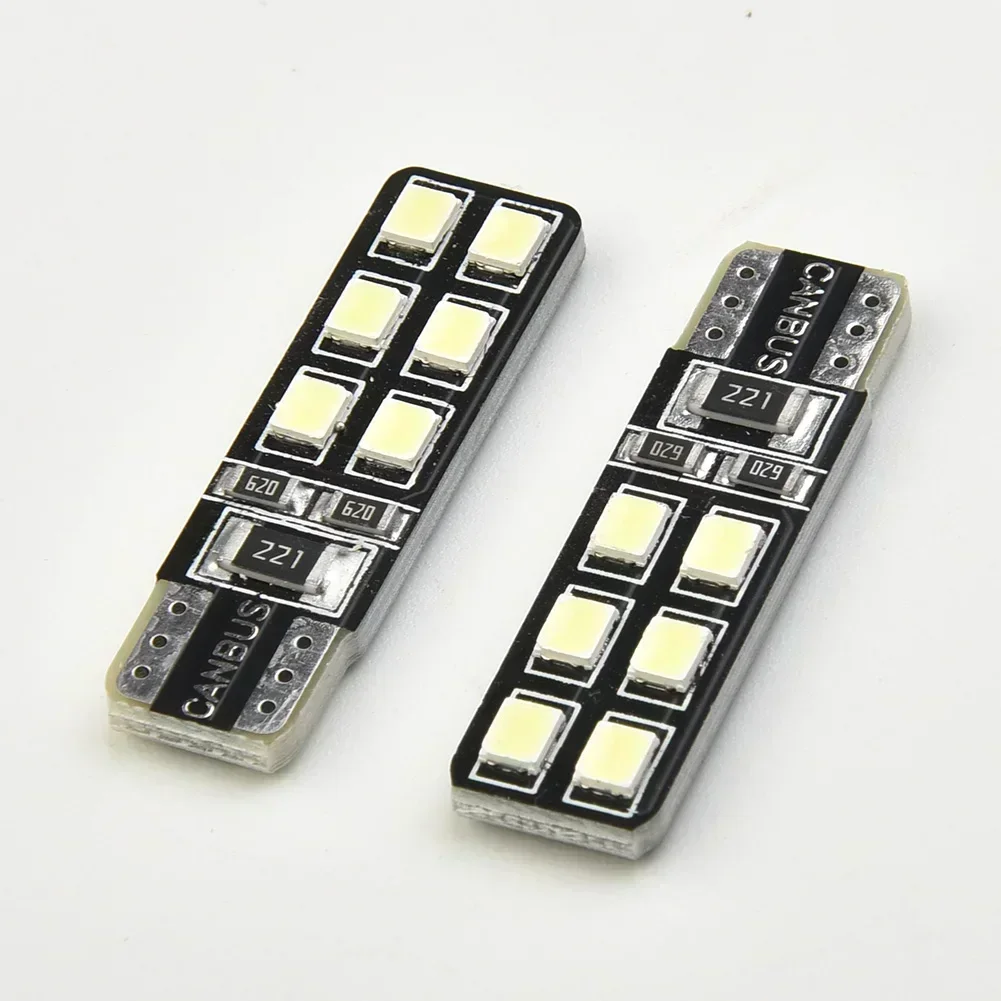 4pc Error Eyebrow Eyelid Light Bulb T10-12SMD-2835 LED For LED Mercedes-Benz W204 C300 C350 Car Lighting Accessories