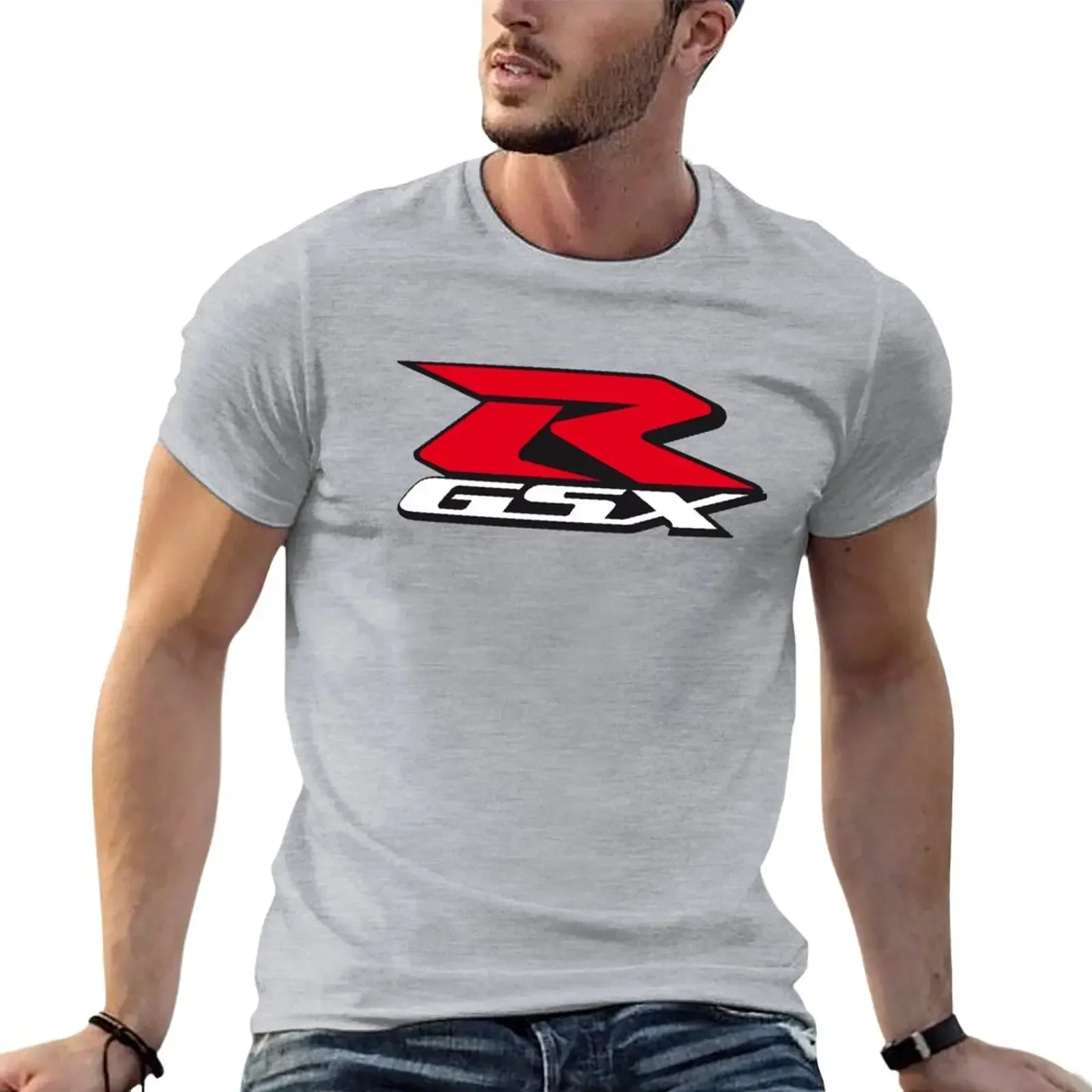 customizeds shirts graphic tees men workout shirt Gsxr Superbike Motorcycle T-Shirt oversized graphic harajuku funny cotton tops