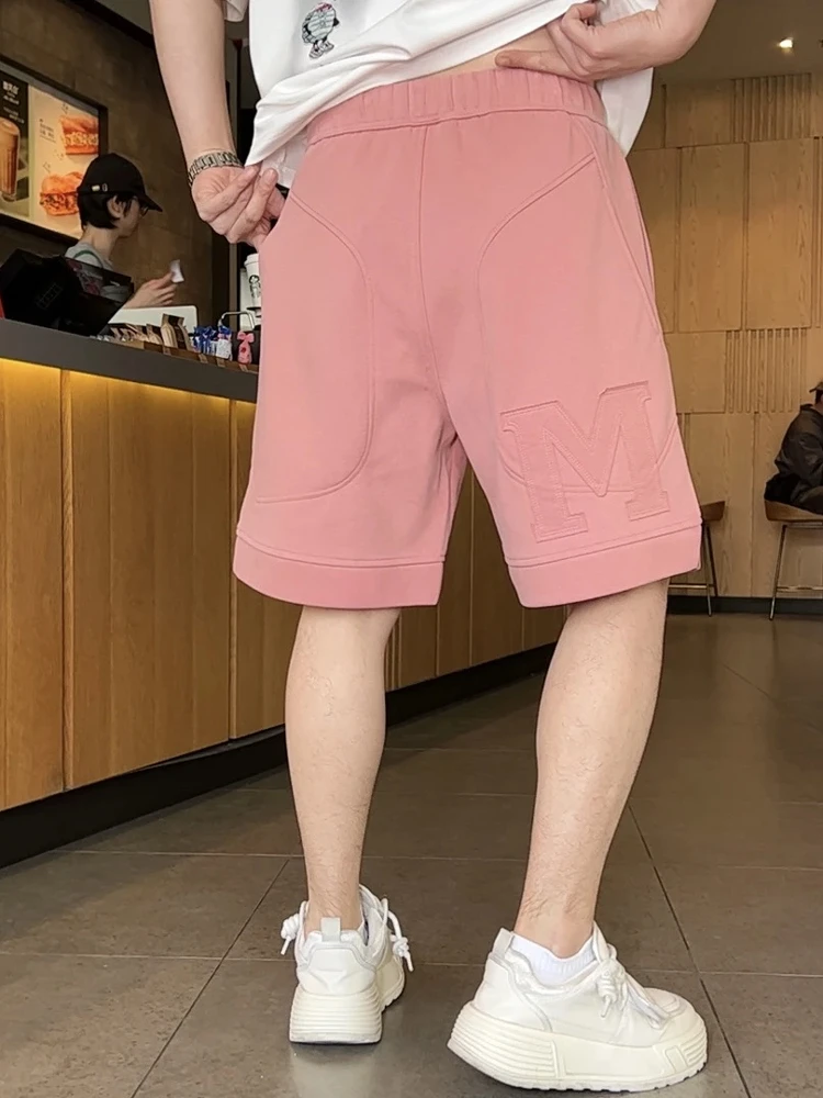 

Summer 2025 New Pure Color ort Pants Comfortable Five-Part Breathable Faionable Urban Sle Youth Casual Pants