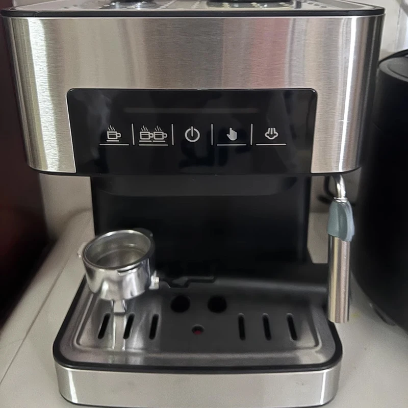 

Household Italian Coffee Machine, Commercial Small 20Bar Extraction Espresso Machine, Stainless Steel Steam Frothing All-In-One