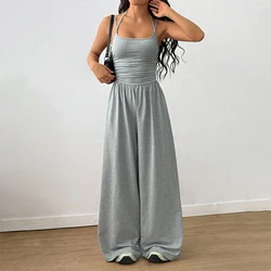 Special Women Jumpsuits Portable Casual Suspenders Skin-friendly Straps Design Jumpsuits for Dating