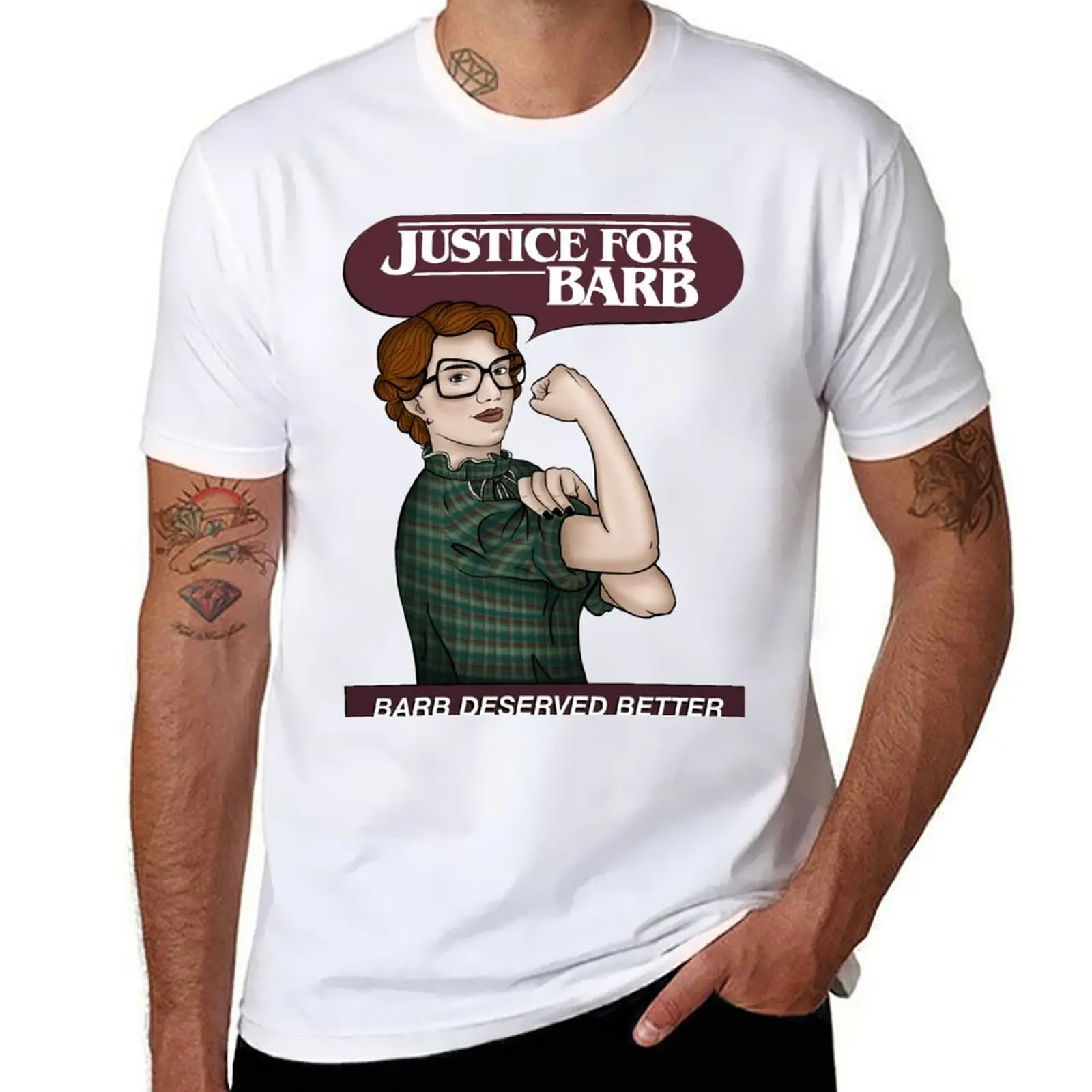 

Justice for Barb T-Shirt t shirts for man slim fit man t shirt luxury T-Shirt