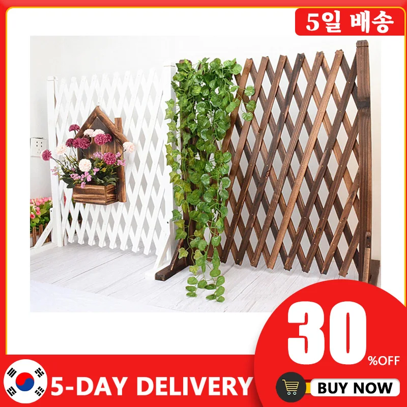 

Expandable Garden Fence Foldable Freestanding Wood Garden Trellis Barrier For Climbing Plants Yard Garden Indoor Outdoor Decor