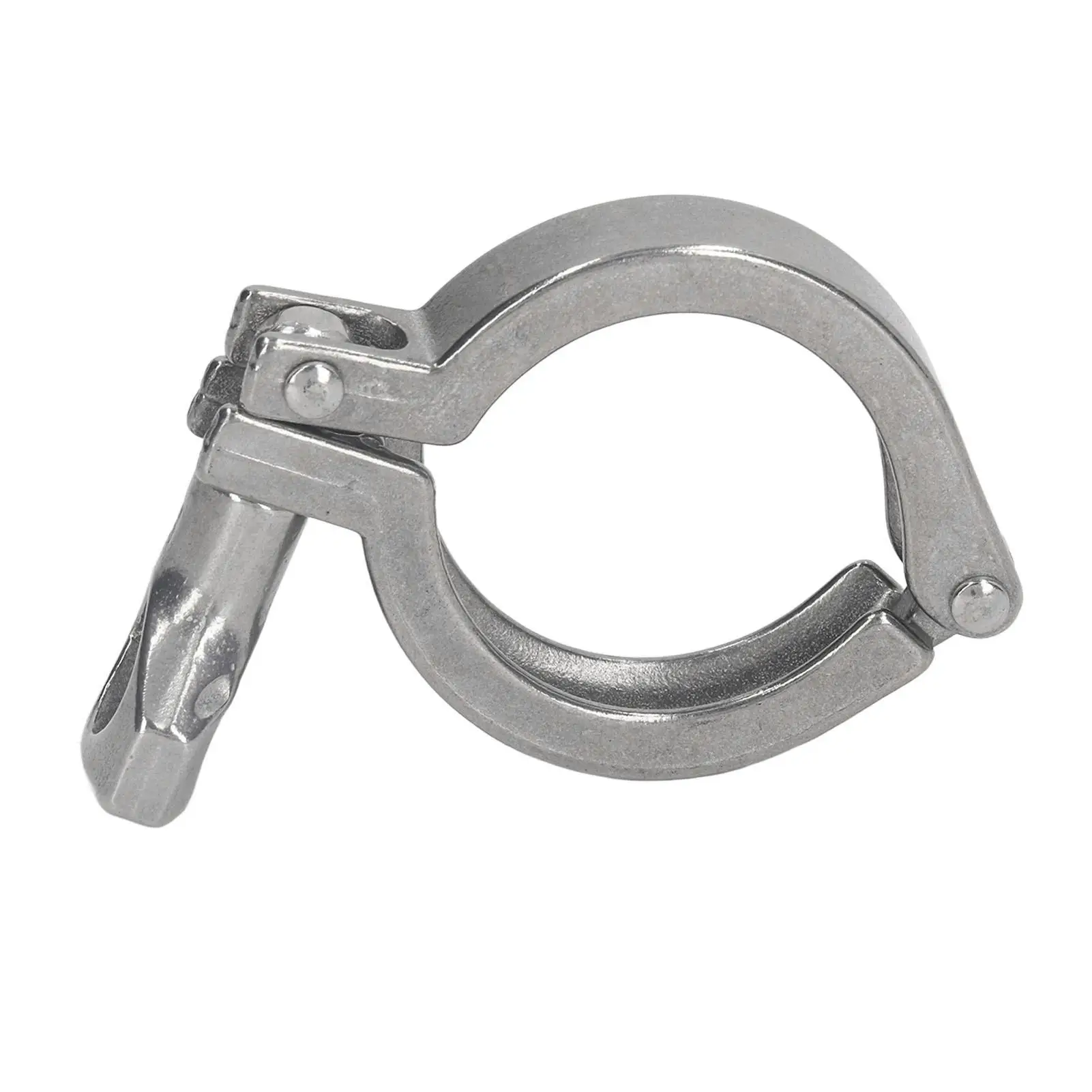 

304 Stainless Steel Triple Clamp Fitting - Durable 1 Pin Tube Holder for Versatile for pipeline Applications