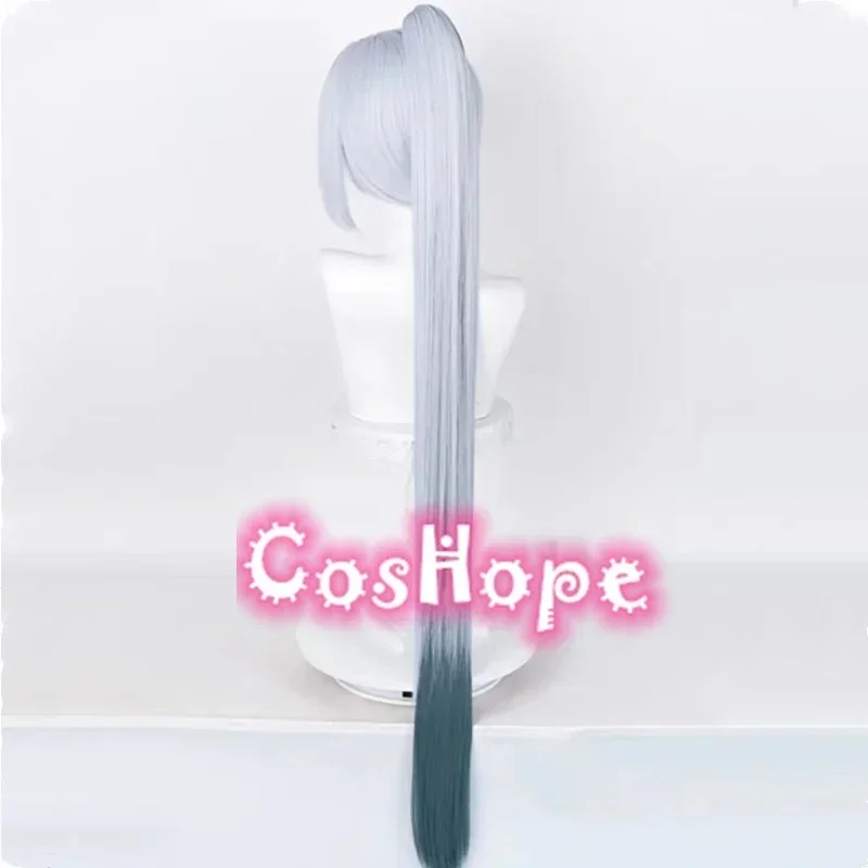 x;3,f6'b7\g,ShenHe Silver Blue Mixed Green Ink Gray Wig Anime Cosplay Wigs Heat Resistant Synthe5;h7'b8\f,4/ view 5