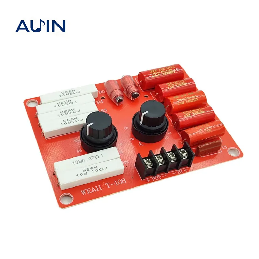 AUIN Audio Fever Pure Tweeters Frequency Filter Amplifier 150W Treble Active 2 Way Crossover DIY Speaker Car Sound System