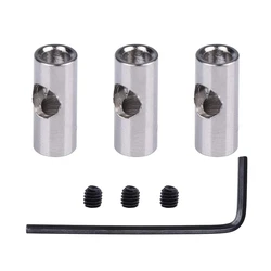 3 adet Motor aks 3.17mm 5mm değiştirmek için mil adaptörü kol üzerinde RC Model araba tekne uçak 3650 550 540 Motor