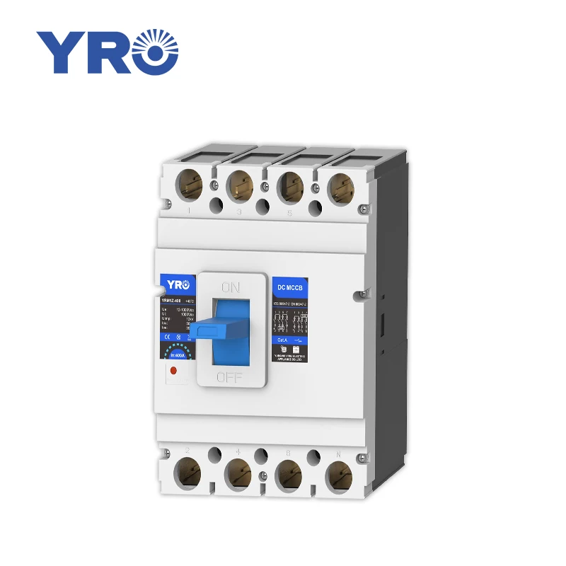 250A DC MCCB Solar Molded Case Circuit Breaker 2P 550V 160A 200A Overload Protection Switch Protector for Solar Photovoltaic