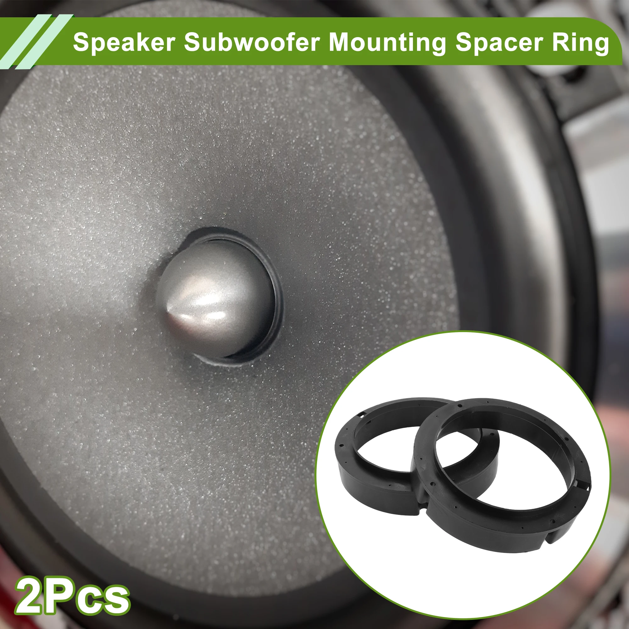 UXCELL Speaker Spacer Ring Tweeter Speaker Spacer Adapter for Volkswagen Golf 2 Pcs