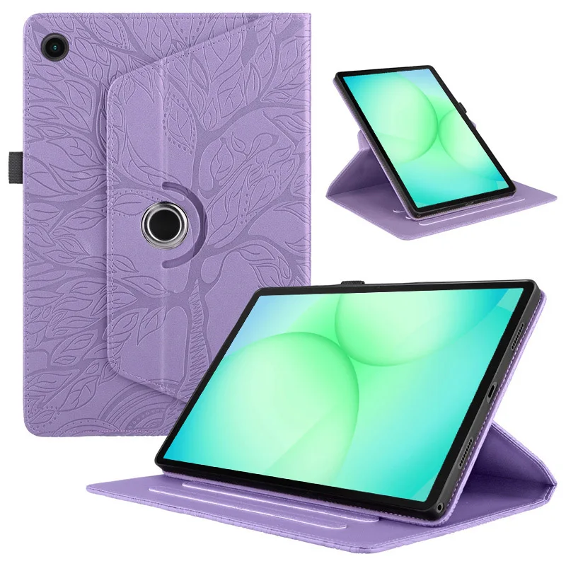 

Чехол для Samsung Galaxy Tab A11 SM-X130 X133 X135, вращающийся на 360 градусов чехол из искусственной кожи с подставкой для планшета Galaxy Tab A11, 8,7 дюйма