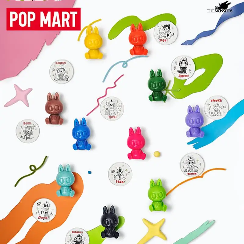 

POP MART LABUBU THE MONSTERS Серия к 10-летию: Ароматические свечи, Загадочная коробка, Оригинальная слепая коробка, Игрушки-сюрпризы, Украшение для сумки
