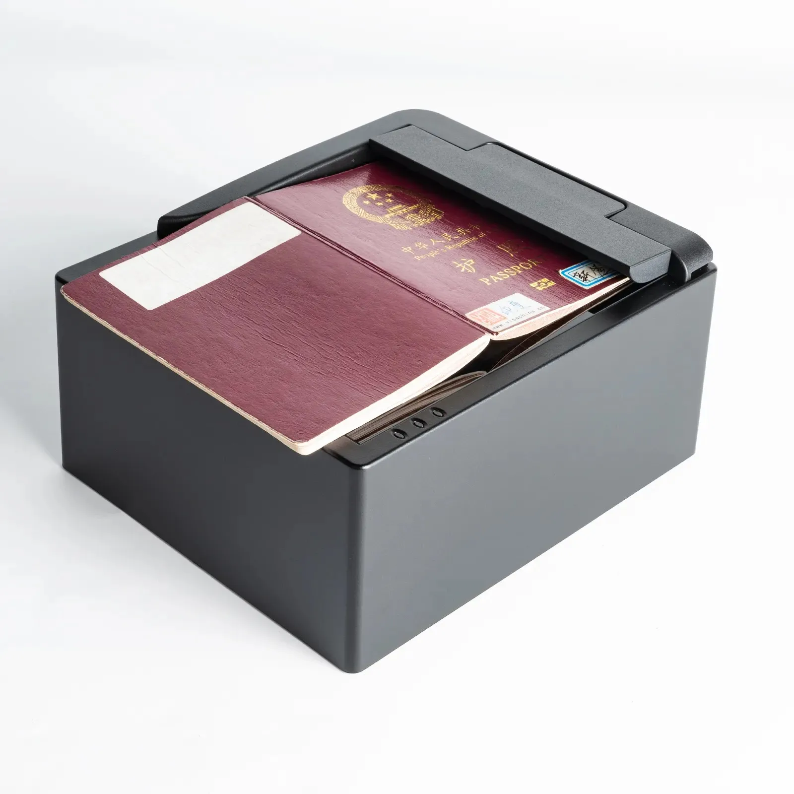 USB Interface Automatic Full Page White Light Infra-red UV Scanner Stock Passport Document ID Card Reader OCR/MRZ Identification