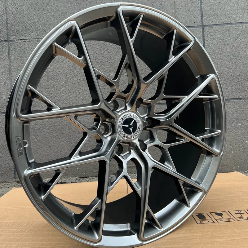 Neues Design, goldfarbene Auto-Leichtmetallfelge, tief konkav, 19-Zoll-Felgen, 5 x 114,3, breitkantige, geschmiedete Autoräder aus Legierung für Porsche